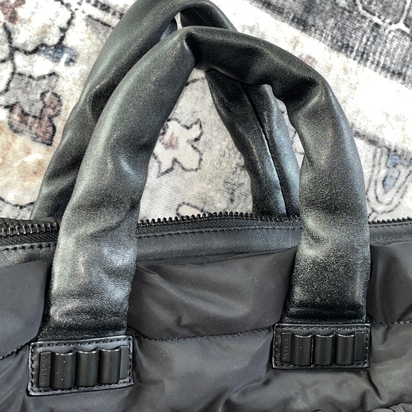 Rudsak EUC puffer two-way bag with soft leather handles & puffy shoulder strap. - Picture 16 of 16